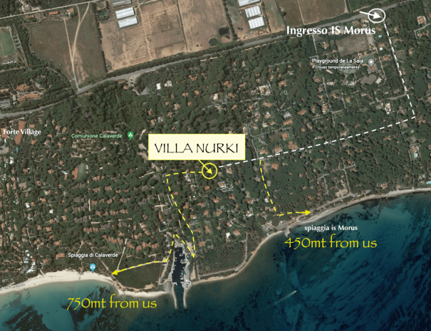 Gestione case vacanza Sardegna - Villa Nurki - Is Morus